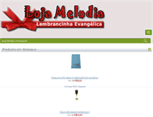 Tablet Screenshot of lojamelodia.com.br
